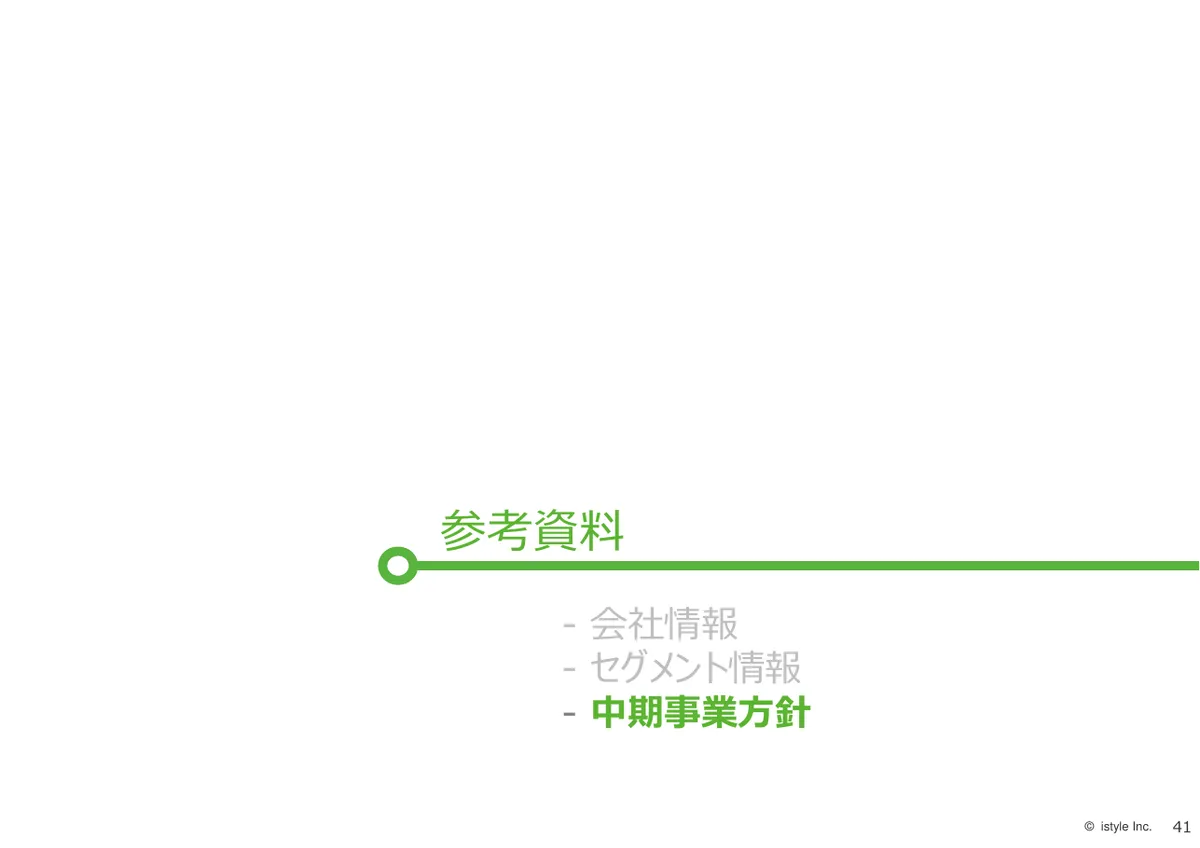 株式会社アイスタイル「2026年6月期 第1四半期 決算説明資料」42 ページ目